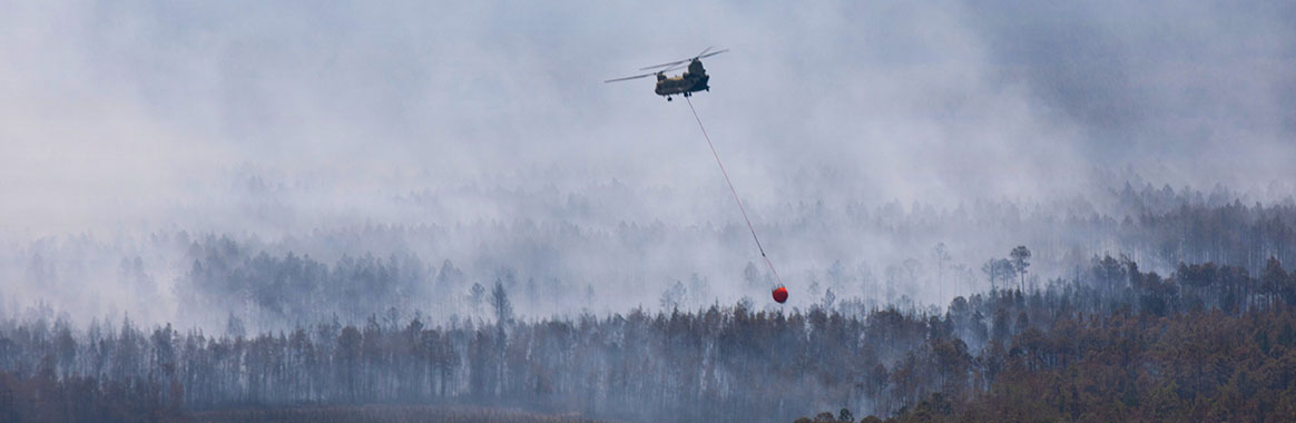Georgia Guard Helps Fight Wildfires in South Georgia